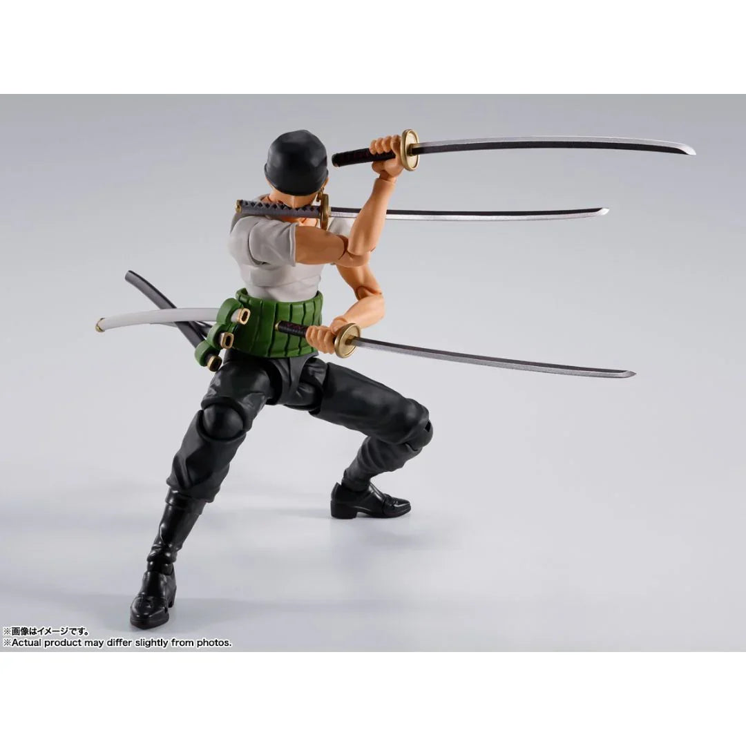 Roronoa Zoro (Romance Dawn Ver.) 5.7-Inch Figure by S.H.Figuarts Tamashii Nations - Jaiman Toys