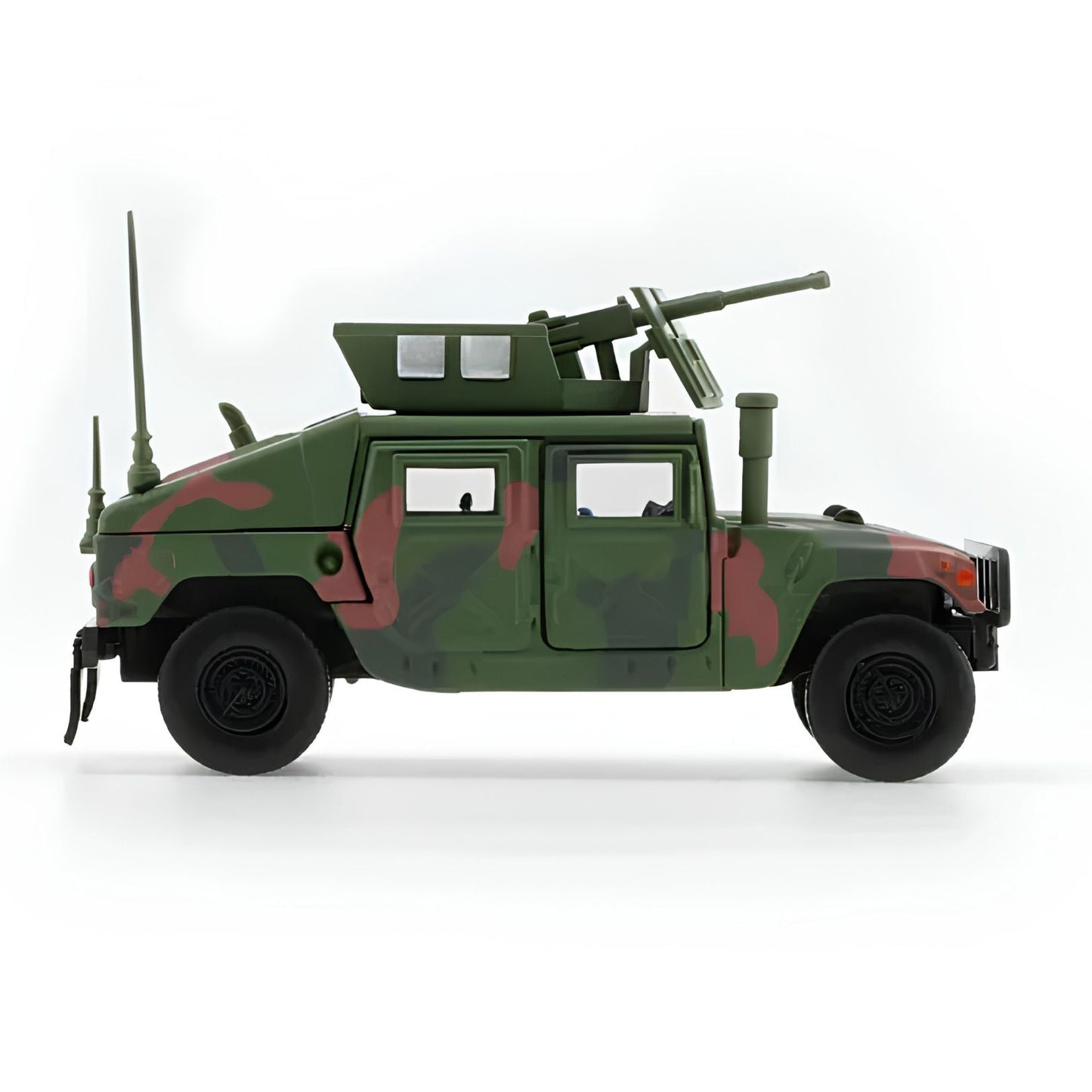 BMC Creations 1:64 HUMVEE 4-CT Military Vehicle Diecast Model | Premium Military Collectible with Accessories | Two Variants