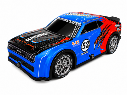 Drive Storm 1:22 Scale 4WD RC Drift Racing Car with Spray Mist, LED Lights & 2.4GHz Remote Control – High Speed Toy Car with Drift Tyres for Kids