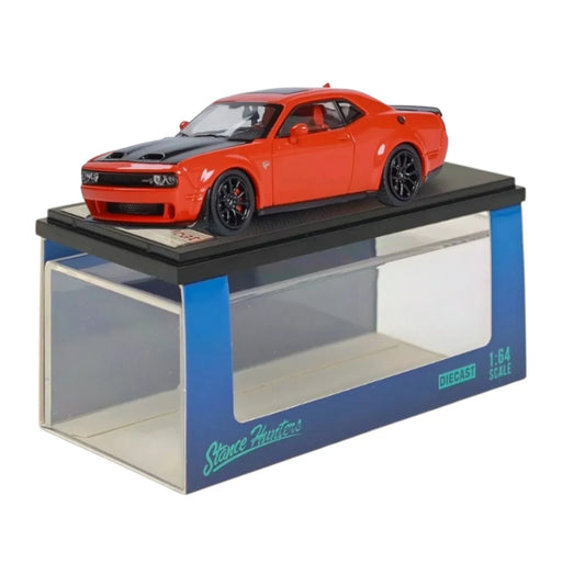 Stance Hunters 1:64 Dodge Challenger Hellcat Model SRT Hellcat Diecast Car - Jaiman Toys