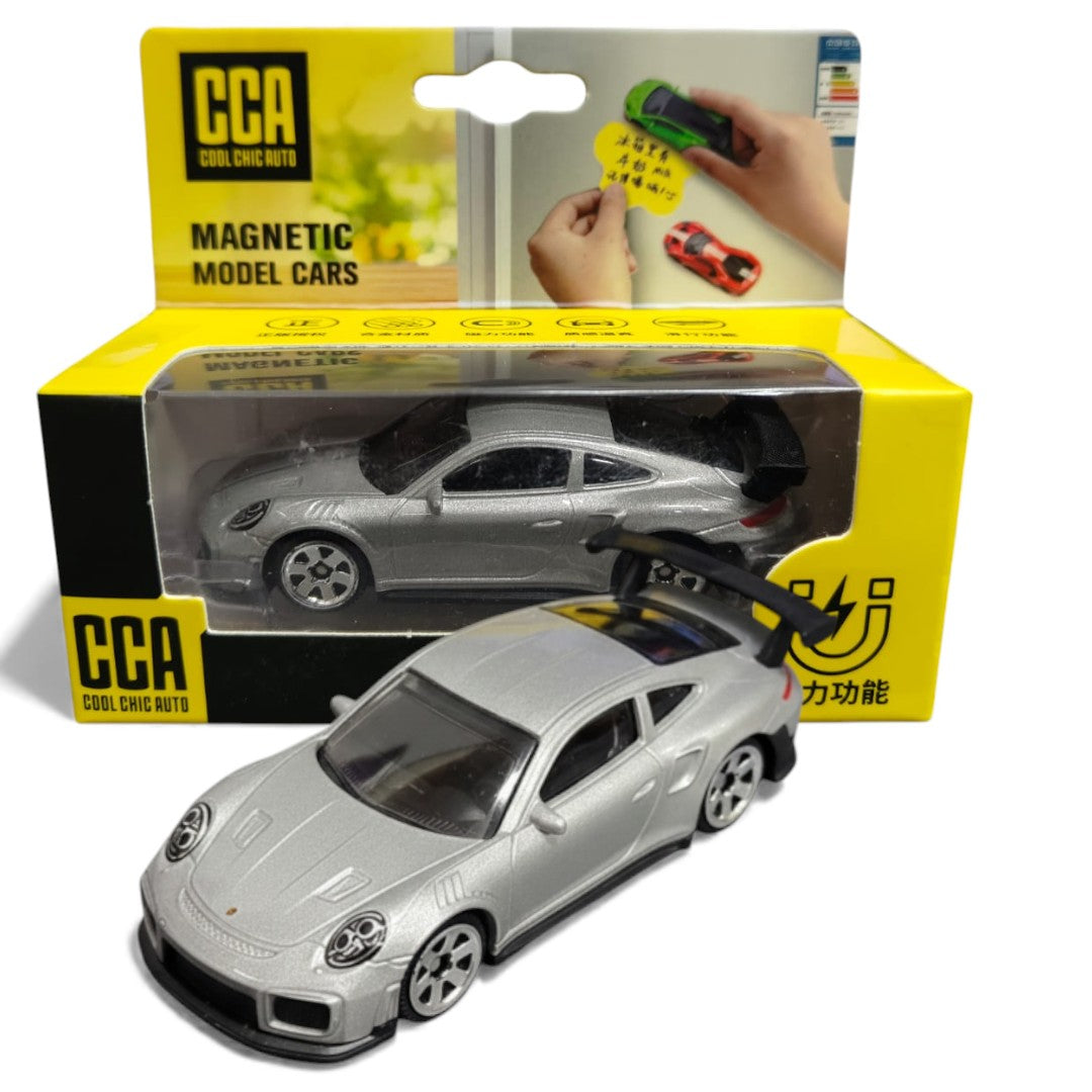 CCA 1:60 Scale Porsche 911 GT2 RS Magnetic Series Die-Cast Model Car