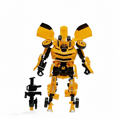 Mecha Crazed 1/8 Scale Robot Transformer Action Figure | Deformation Transforming Mecha Toy for Kids