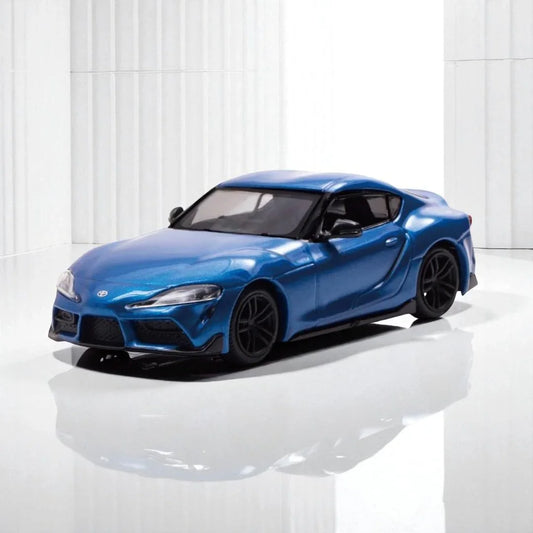 BSC 1:64 Scale Toyota GR Supra A90 Blue Diecast Cat Model - Jaiman Toys