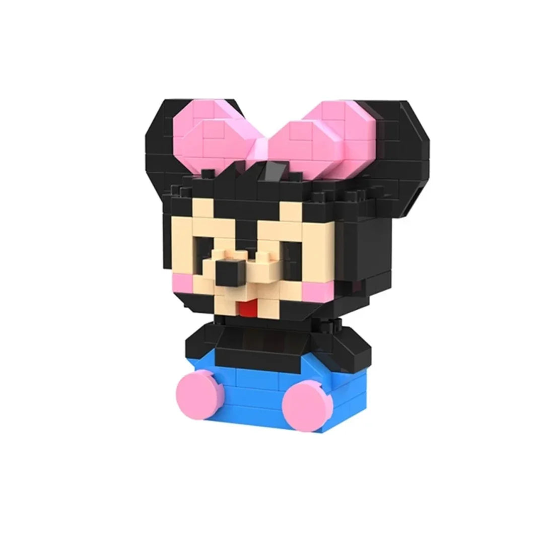 Mini Building Blocks Toy – Sitting Mold Small Particle Set for Kids Birthday Gift