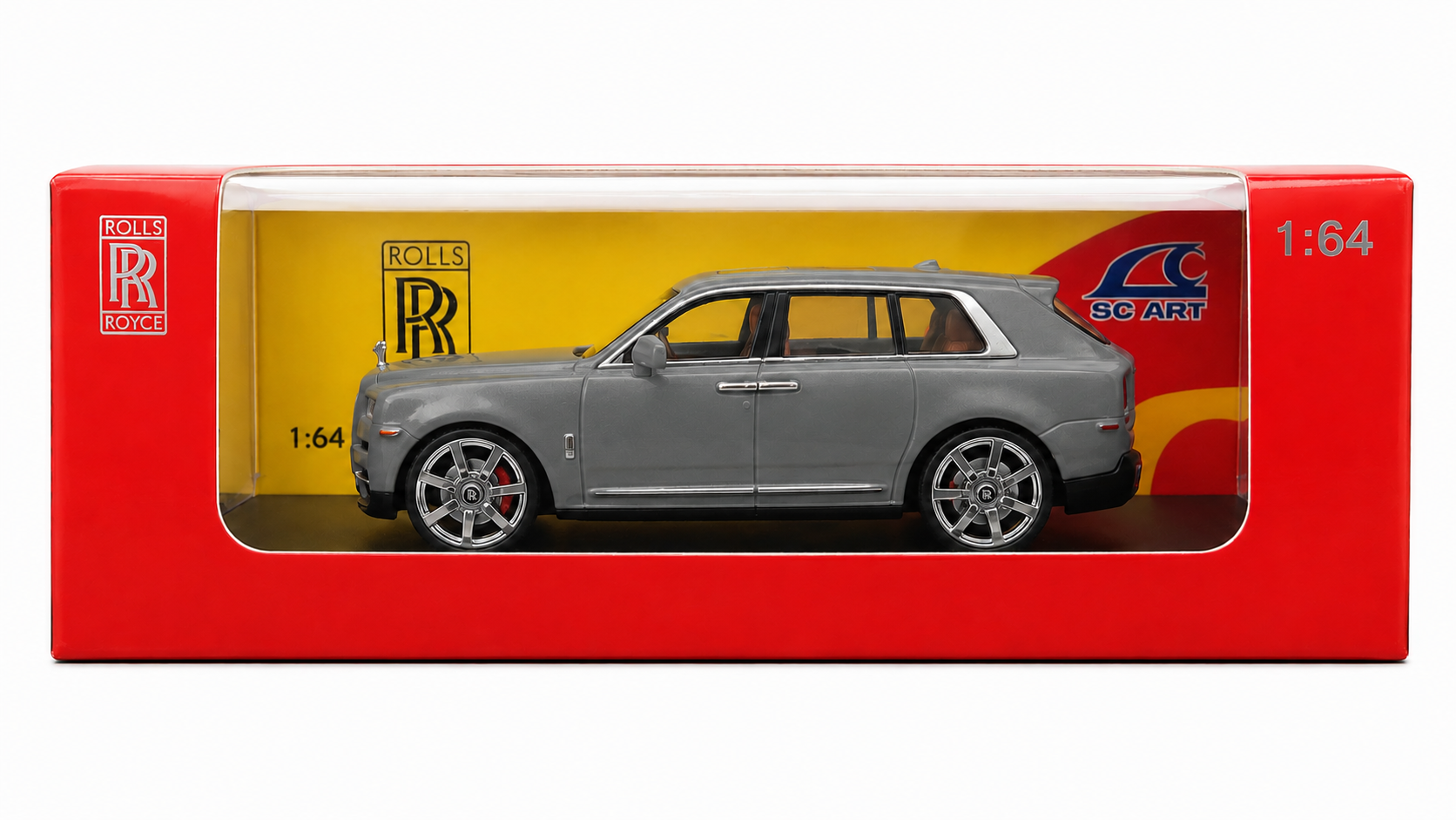 SC ART 1:64 Rolls Royce Cullinan Diecast Model Car | Premium