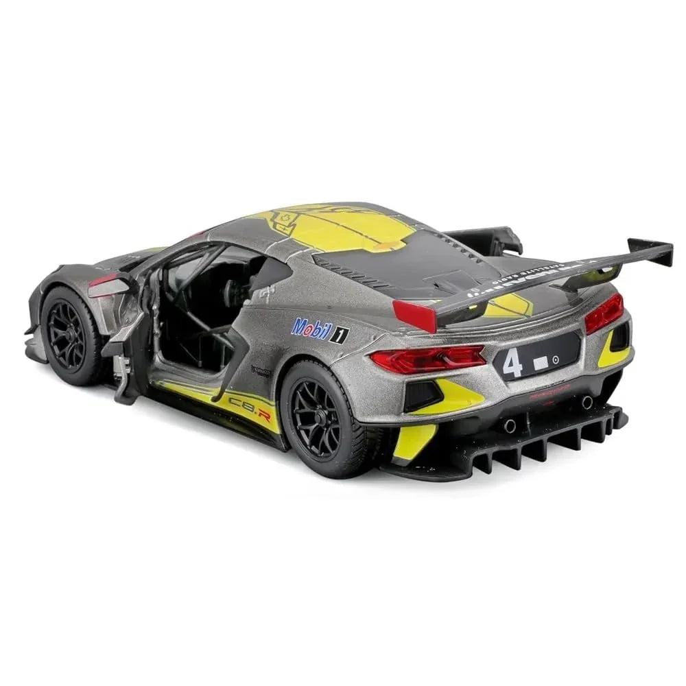 Bburago 1/43 Chevrolet Corvette C8.R Diecast Car Model | Racing Edition | Age 14+ - Jaiman Toys