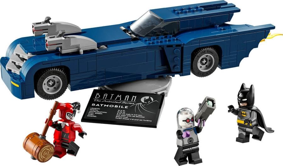 Lego 76274 Super Heroes Batman With The Batmobile Vs. Harley Quinn And Mr. Freeze 435 Pieces