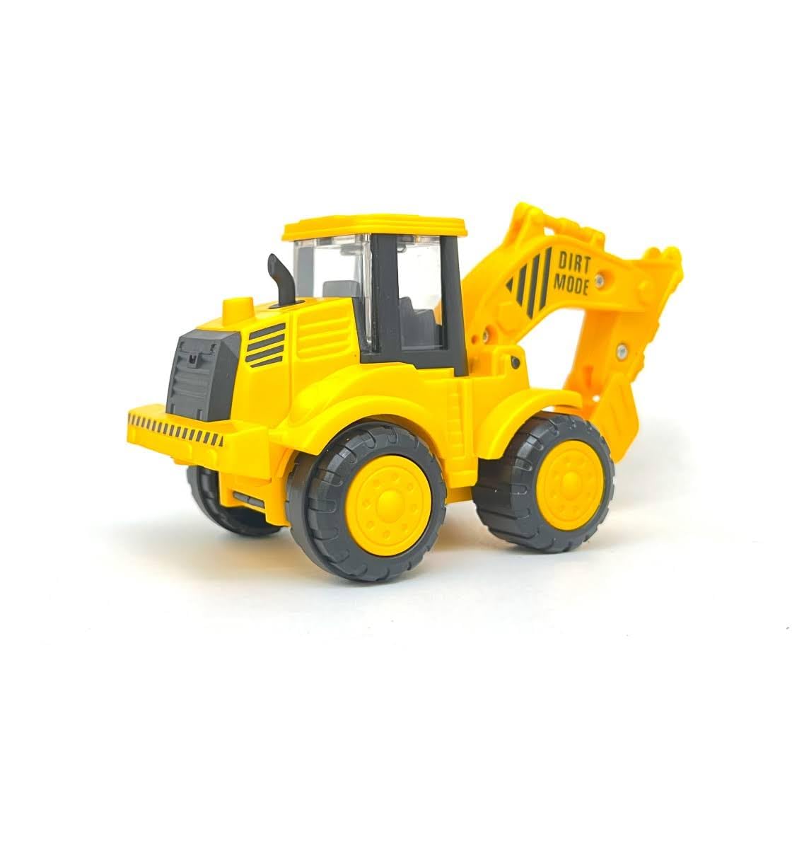 Centy Tonka Concrete Crusher Friction Powered Construction Toy Vehicle for Kids 3+ Years | Yellow Die-Cast Construction Truck | Push & Go Toy