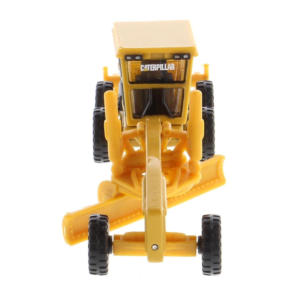 Diecast Masters 1:87 HO Scale Cat 163H Motor Grader 84403 Officially Licensed Diecast Construction Vehicle Model from the Real Replicas Series for Collectors