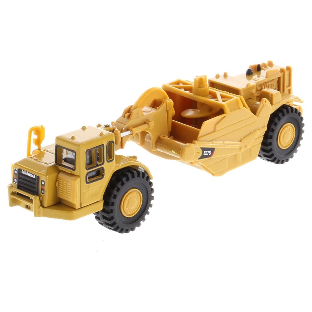 Diecast Masters 1:87 HO Scale Cat 627G Auger Scraper 84405 Licensed Diecast Construction Vehicle Model for Collectors