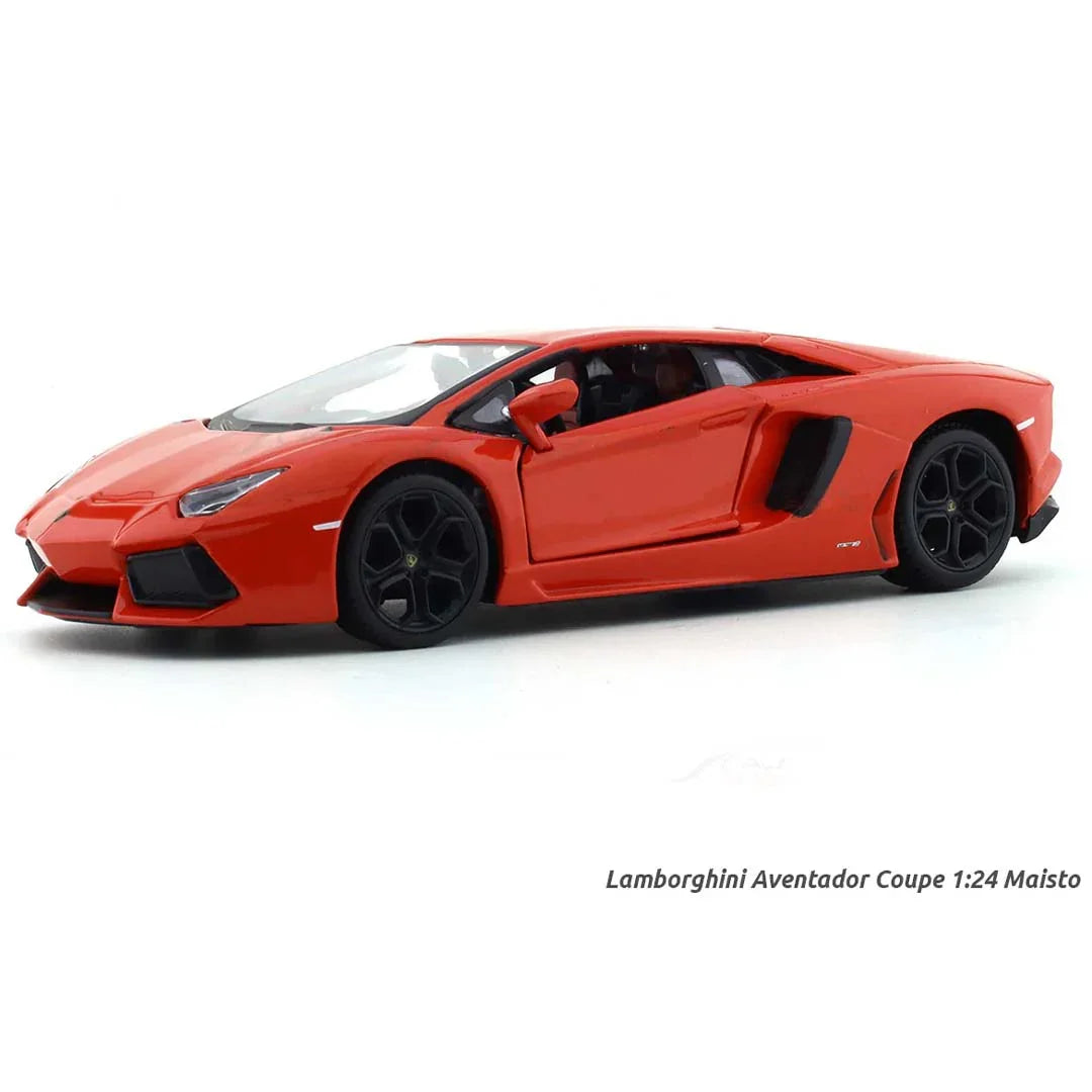Lamborghini Aventador Coupe Orange 1:18 Scale Diecast Model Car by Maisto - Jaiman Toys
