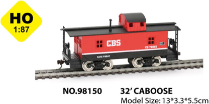 HANFLY 66130 Union Pacific FP-7 Diesel HO 1:87 Electric Train Set with Metal Track