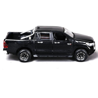 Maisto Toyota Hilux 1:27 Die-Cast Model Pickup Truck | Collector's Collection | Black