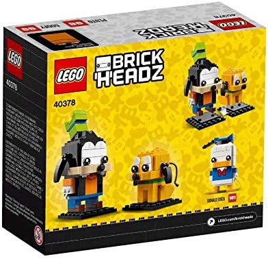 LEGO Disney Brick Headz Pluto Goofy 40378 (214 Pieces)