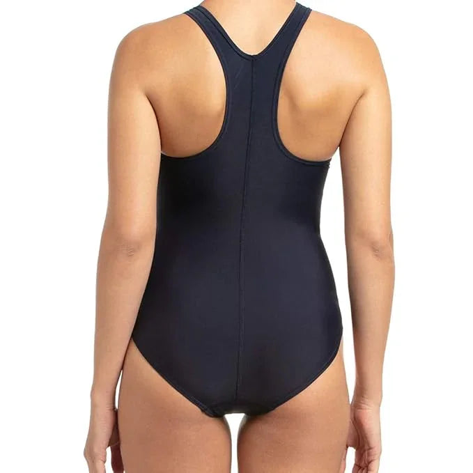 Speedo Women’s Lycra Racer Back One Piece Swimwear – True Navy, Size 38 - Jaiman Toys