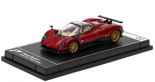 PosterCars 1:64 Pagani Zonda F Blister Pack – Rosso Dubi | Hypercar League Collection No.2 Diecast Model - Jaiman Toys