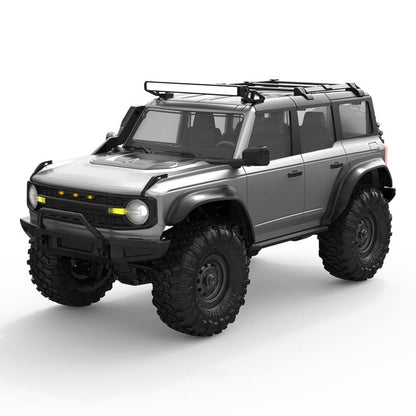 HB Toys Apex 4WD RC Off-Road Truck R1603 1:16 Scale 2.4GHz Remote Control Rock Crawler | Gray Edition