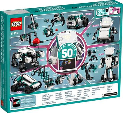 Lego 51515 MINDSTORMS Robot Inventor Robotics Kit, 5in1 App Controlled Programmable Interactive Toy Coding for Kids