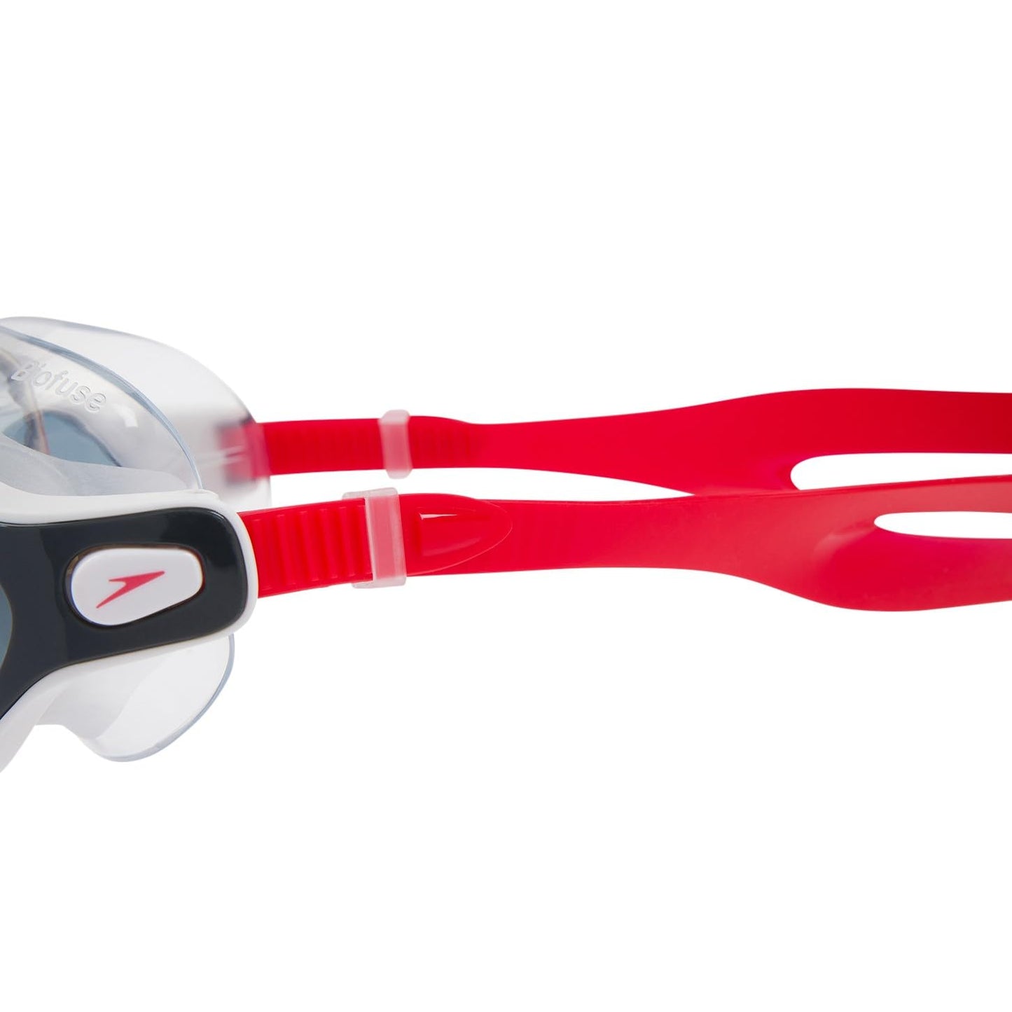 Speedo Rift Smoke Lens Swim Goggles – Unisex Adult Anti-Fog UV Protection Biofuse Wide Vision Swimming Mask