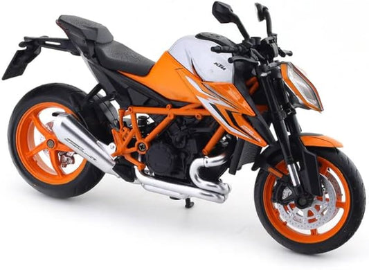 MSZ 1:12 KTM 1290 Super Duke R Orange Licensed Diecast Model Motorcycle