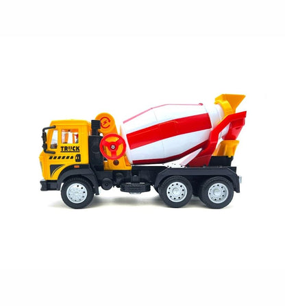 Centy Magna Concrete Mixer Pull Back Construction Toy Truck for 3Y+ Assorted Colours