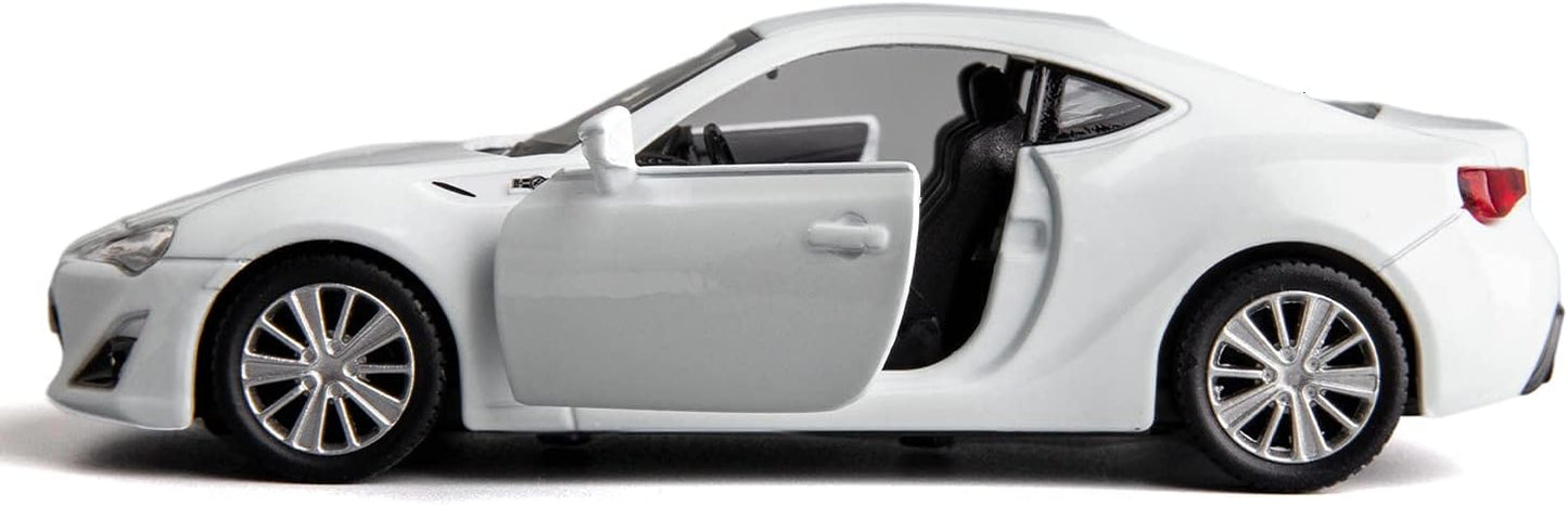RMZ City 1:36 Toyota 86 Diecast Car Model – Opening Doors, Realistic Interior (Red & White Variants)