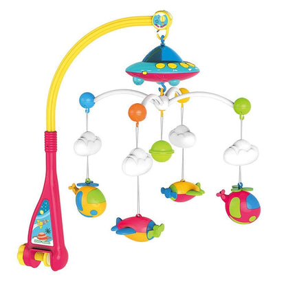 Huanger Dreamful Mobile Baby Crib Mobile – Musical Rotating Cot Mobile with Hanging Toys (0+ Months)