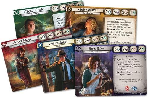 Arkham Horror: The Card Game – Revised Core Set | Horror, Mystery & Cooperative Gameplay | 1–4 Players | Ages 14+ | 1–2 Hour Playtime - Jaiman Toys