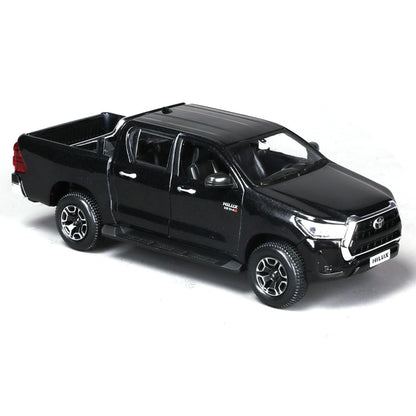 Maisto Toyota Hilux 1:27 Die-Cast Model Pickup Truck | Collector's Collection | Black