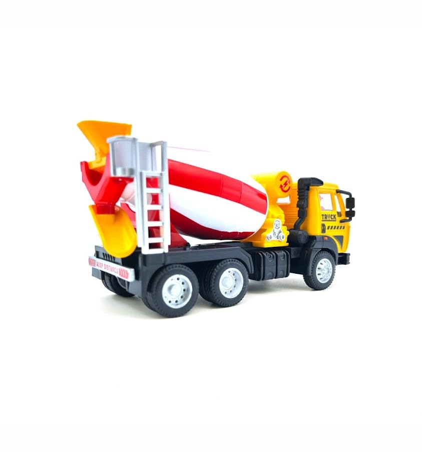 Centy Magna Concrete Mixer Pull Back Construction Toy Truck for 3Y+ Assorted Colours