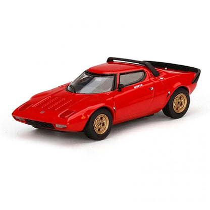 Mini GT Die-Cast Collector's Model - Lancia Stratos HF Stradale in Rosso Arancio"