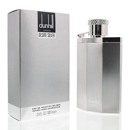 Dunhill Silver by Alfred Dunhill for Men - 100 ml (3.4 oz) Eau de Toilette Spray (Retail Pack) - Jaiman Toys