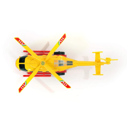 Centy Dhruv Fire Rescue Helicopter Toy | Rotatable Propeller | Realistic Graphics | 17.2 cm | CT170