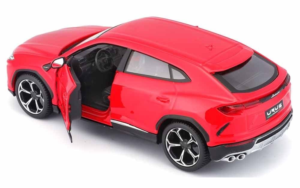 Maisto - 1/25 Scale Model Compatible with Lamborghini Urus Replica Miniature Model 2018 (Red) - Adult