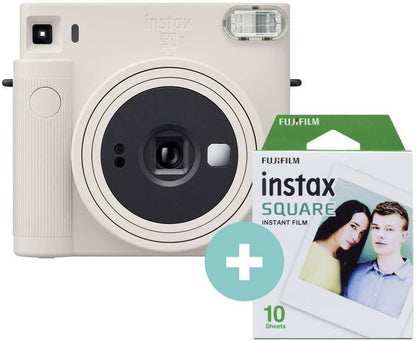 Fujifilm Instax Square SQ1 Instant Camera Set with 10 Square Films