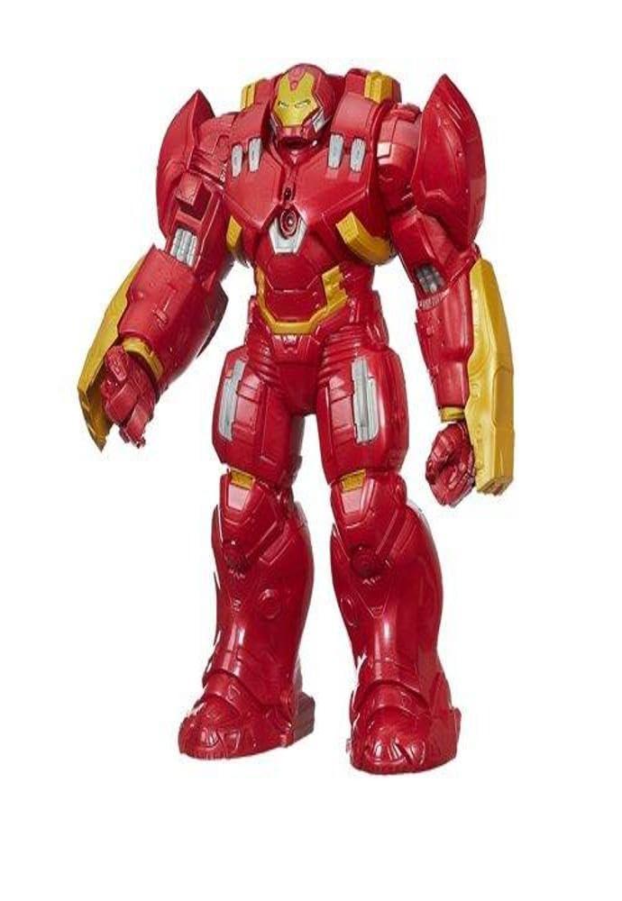 Avengers Titan Hero Tech Interactive Hulk Buster Figure, Multi Color (12-inch)