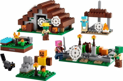 Lego Minecraft The Abandoned Village 21190 Building Toy Set for Kids, Girls, and Boys Ages 8+ (422 Pieces)