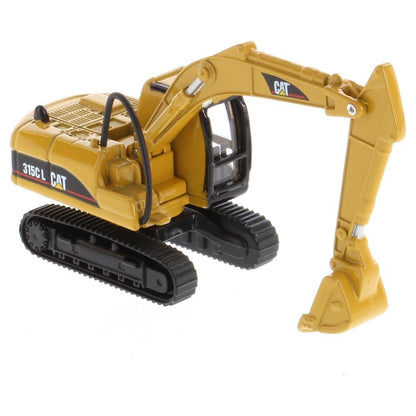 Diecast Masters 1:87 HO Scale Cat 315C L Hydraulic Excavator 84400 Officially Licensed Diecast Construction Vehicle Model from the Real Replicas Series for Collectors