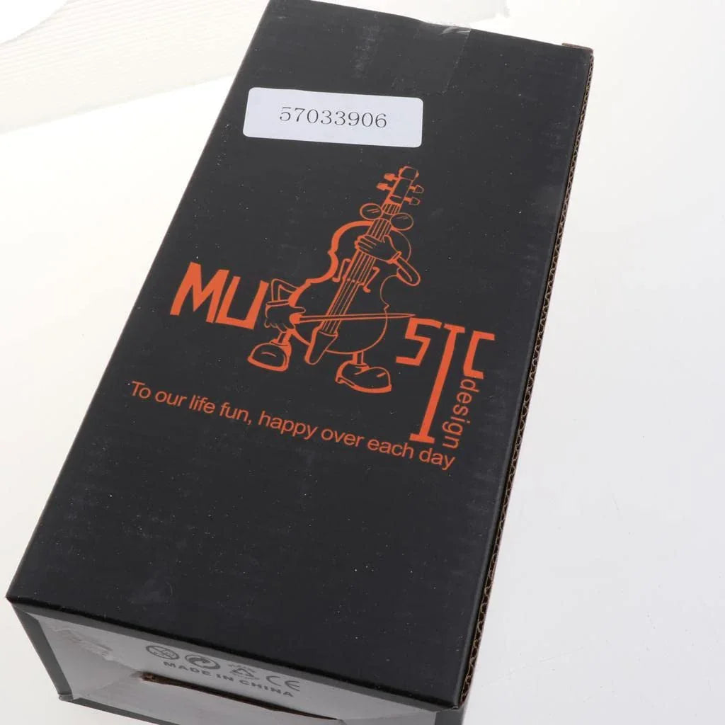 Music Box,Violin Style Dancing Figure Cartoon Gentleman | For Gift & Home Decorative Musical Guitar-Size-20CM