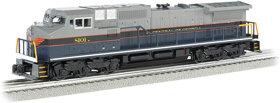Williams by Bachmann GE Dash 9 Diesel Locomotive Central of Georgia #8101 | O Scale Train