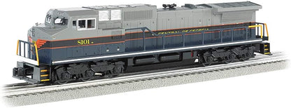 Williams by Bachmann GE Dash 9 Diesel Locomotive Central of Georgia #8101 | O Scale Train