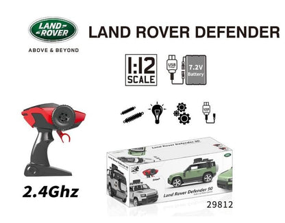 Land Rover Defender 1:12 RC Car – Official Licensed Rechargeable Remote Control