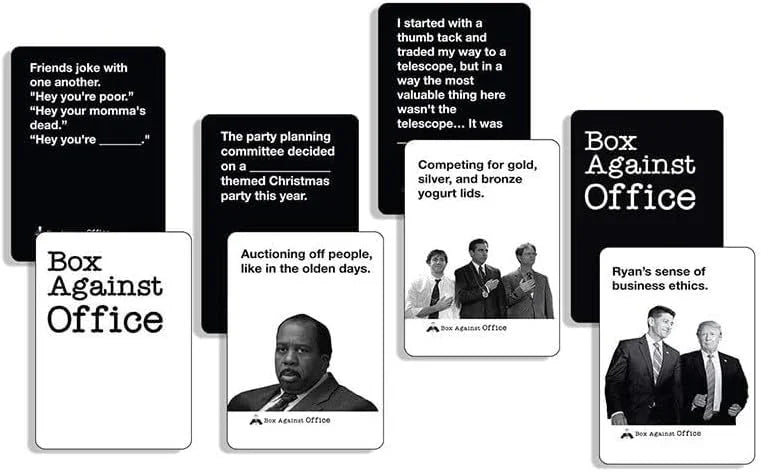 Box Against The Office Card Game - Jaiman Toys