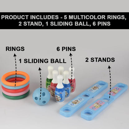 Kats from The House of Simarr | 2 in 1 Unicorn Bowling and Ring Toss for Kids Ages 5 and up