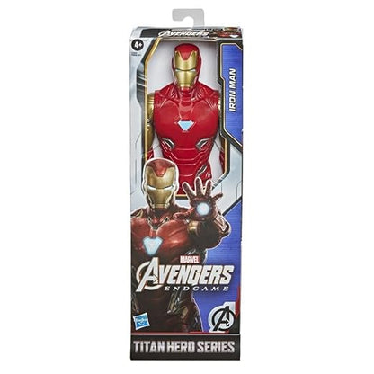 (Box Damage) Hasbro Marvel Avengers Infinity War Iron Man Action Figure 12 Inch, Titan Hero Series Superhero Collectible Toy, Detailed Iron Man Figure for Kids, Play, Display & Collecting, Boys & Girls