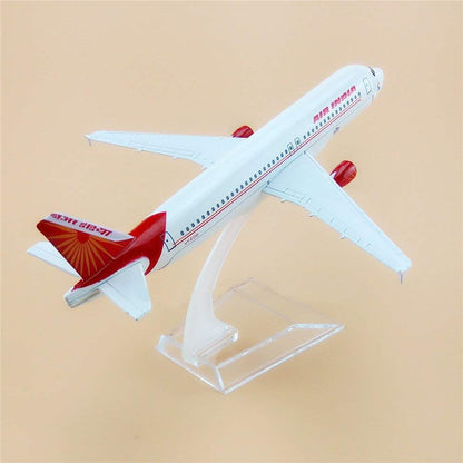 Breatoi Diecast Aeroplane 1:400 Scale Airbus A320 Air India Aircraft Model (16 cm) | Collectible Plane