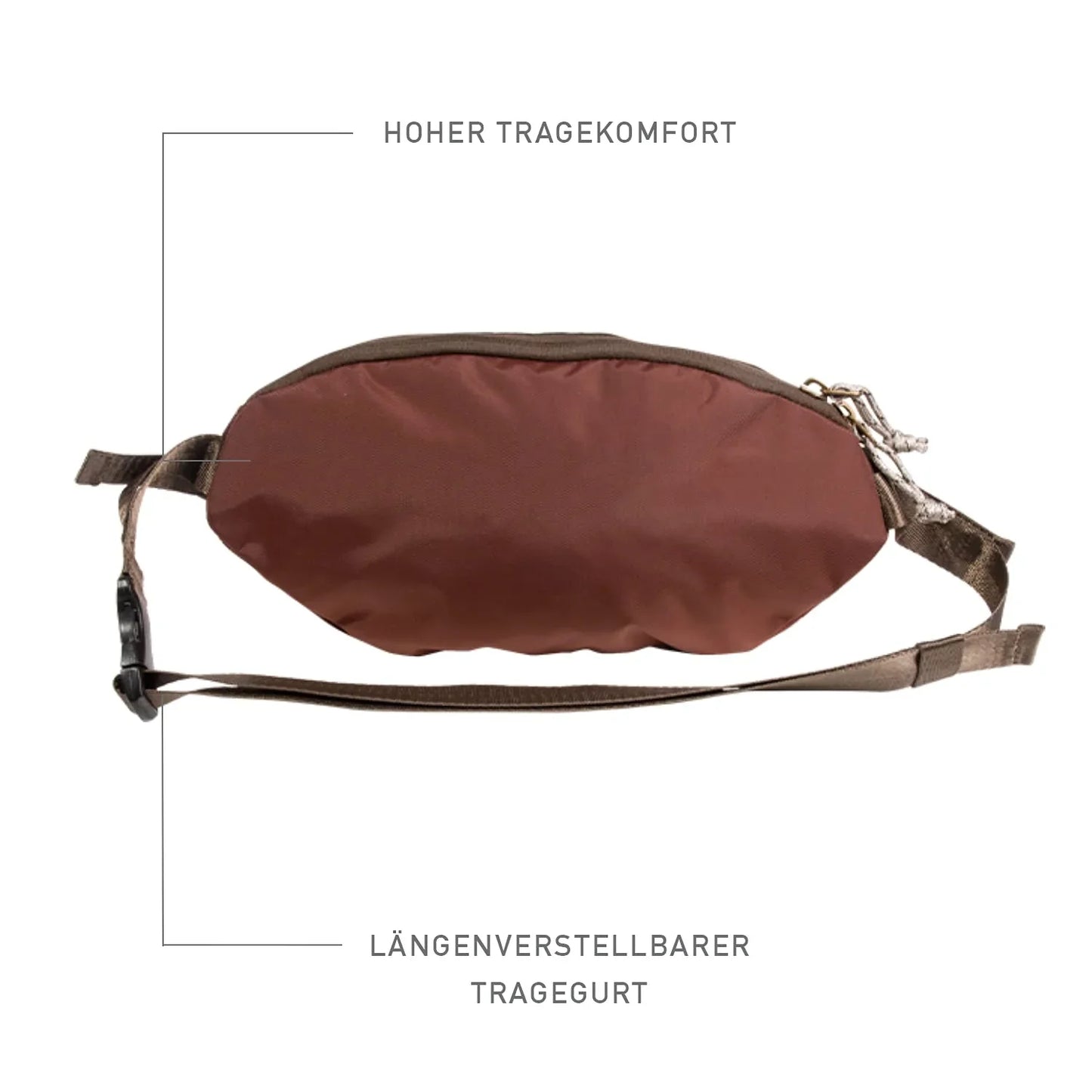 Doughnut Macaroon Jungle Series Backpack – Maroon × Khaki (16 L, 14″ Laptop, Unisex) - Jaiman Toys