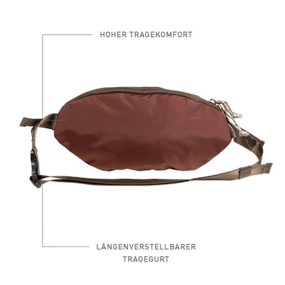 Doughnut Macaroon Jungle Series Backpack – Maroon × Khaki (16 L, 14″ Laptop, Unisex) - Jaiman Toys