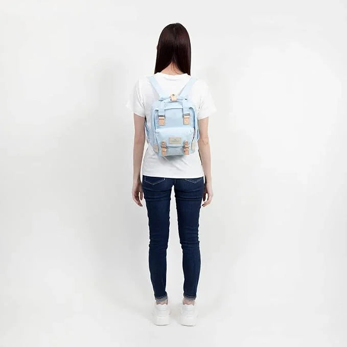 Doughnut Macaroon Mini Backpack – Women's Compact Everyday Bag (7 L) - Jaiman Toys