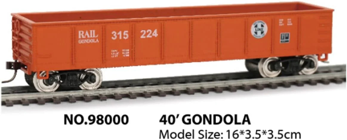 HANFLY Scale Electric Steam Locomotive Train Set 1:87 with Metal Tracks | Alloy Engine, Cargo Wagon, Speed Controller | Classic Railway Model Toy Gift